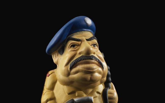 Saddam Hussein dog toy